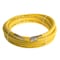 Continental 1/2" x 20' Yellow EPDM Air Hose, 250 PSI, 1/2" Ind. Interchange M+F QC HZY05030-20-51 - alternate 1